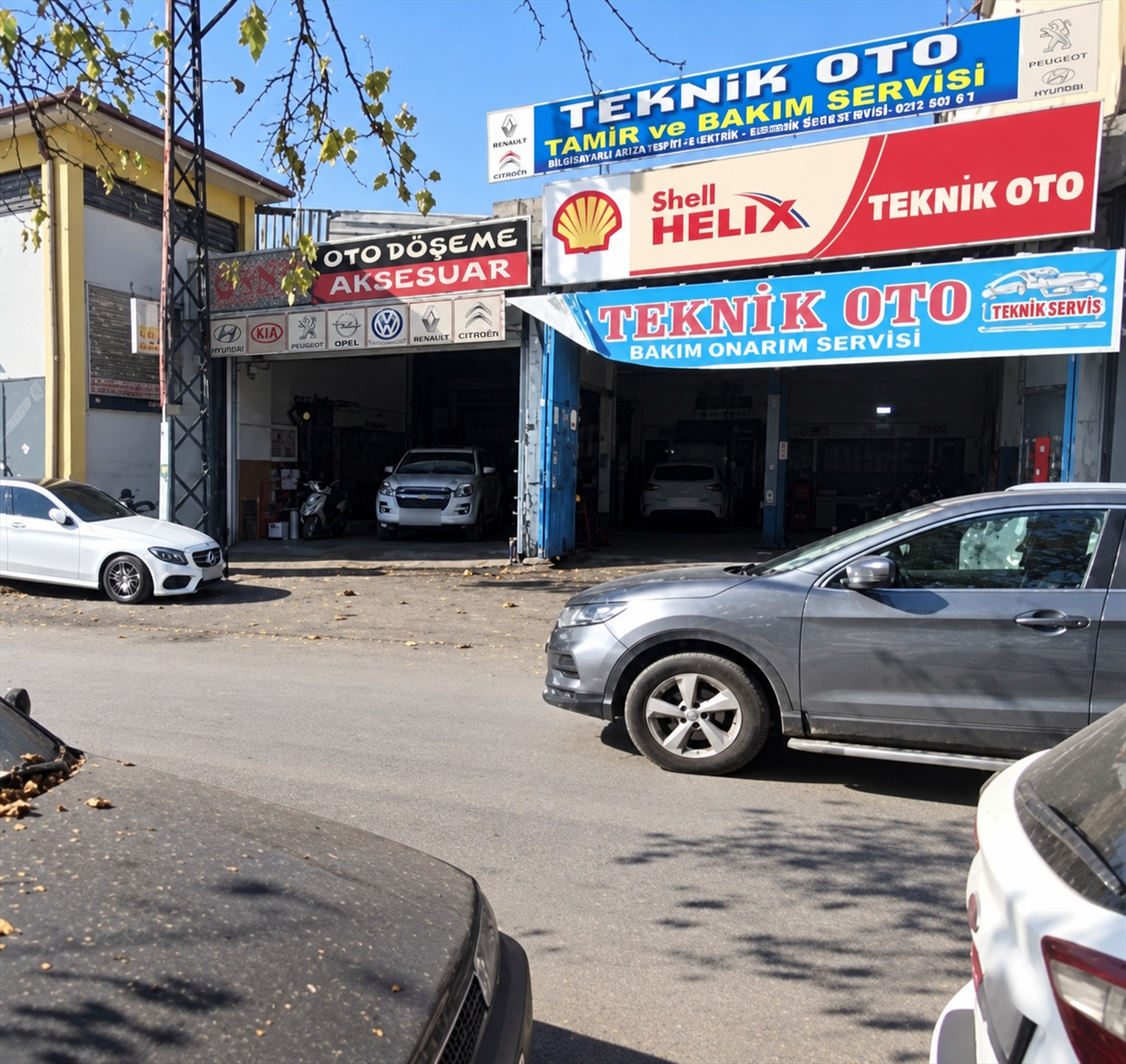Teknik Oto Servis Dış Cephe