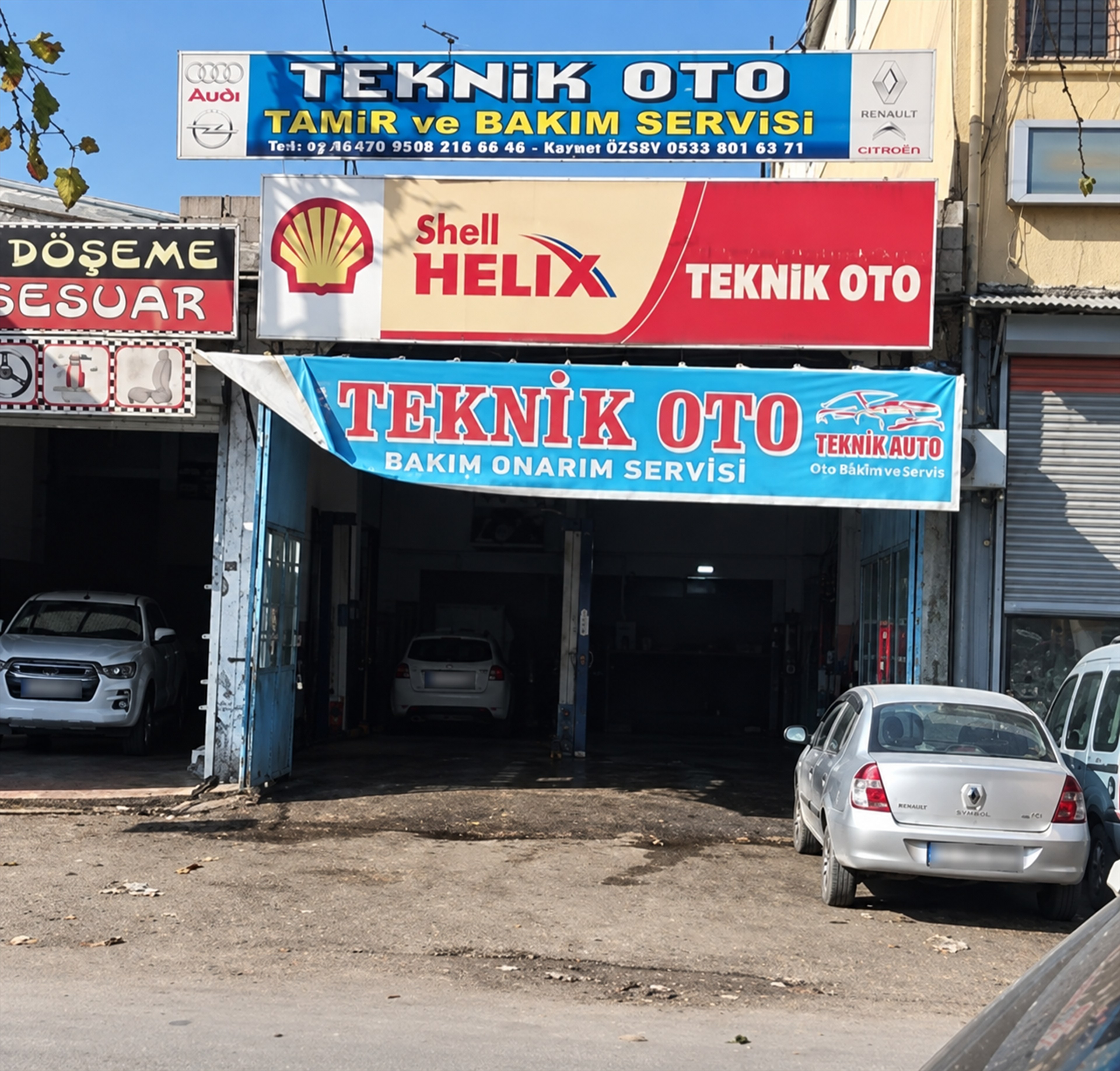 Teknik Oto ve Shell Helix Servis Noktası